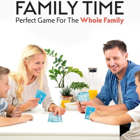 NEW Cards Vs Reality Games for Kids Fun Party Card Game - Picture 4 of 4